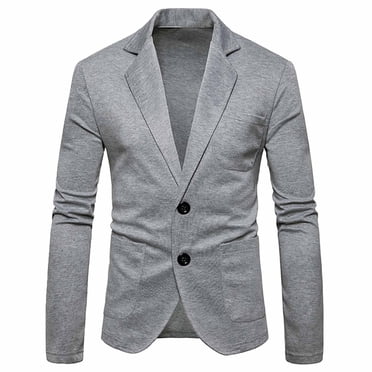 Pisexur Veston Ajusté pour Homme en Velours Côtelé, Manteau Sport Vintage, Vestes de Travail Vintage avec Revers Cranté à Deux Boutons, Veston de Complet