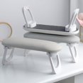 thumbnail image 4 of Repose-bout de Clou Pliable en Cuir PU Repose-Main pour Ongles Tech avec Table F5J0, 4 of 8