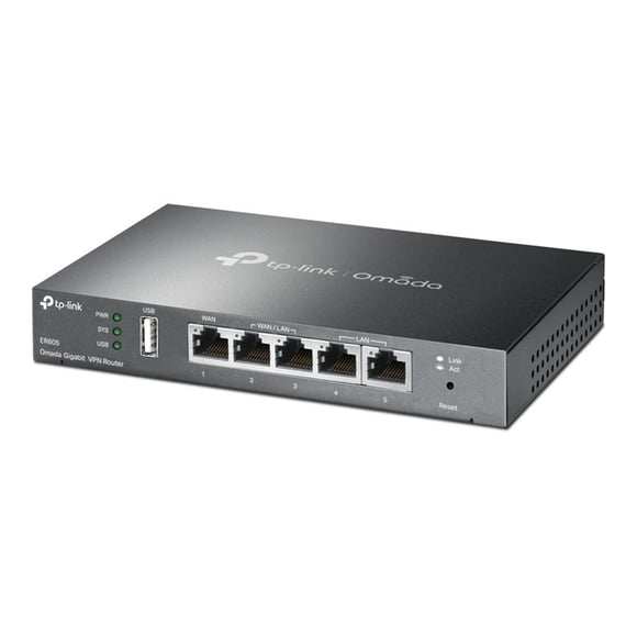 TP-Link ER605 | Multi-WAN Wired VPN Router | Up to 4 Gigabit WAN Ports | SPI Firewall SMB Router | Omada SDN Integrated | Load Balance | Lightning Protection | Limited Lifetime Protection