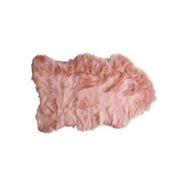 H-Luxe 2'X3' Gordon Faux Sheepskin Rug