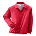 thumbnail image 1 of Augusta Sportswear Mens Nylon Coachs Jacket/Lined, 2XL, Red, 1 of 3