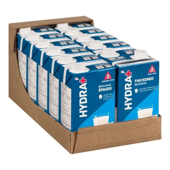 Hydra+ Milk, Level 2 IDDSI 2 Thickened Beverage 1L (12/Case)