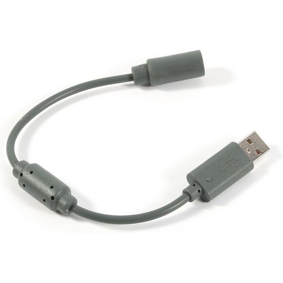 Hongkaii Wired Controller Cable for 360, USB Breakaway Adapter Converter Replacement in Gray CA710-6007