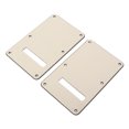 thumbnail image 3 of Electric Guitar Backplate, Guitar Pickguard Safe Gift 2Pcs Effective Protection  For Music Instrument White,Beige,Black, 3 of 8