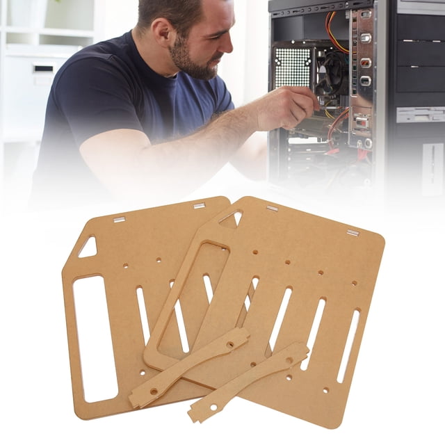 3.5 Inch Hard Drive Bracket Adapter, DIY Acrylic 3.5 Inch Hard Disk Rack for Desktop, 3.5" HDD Hard Disk Drive Bays Holder for PC