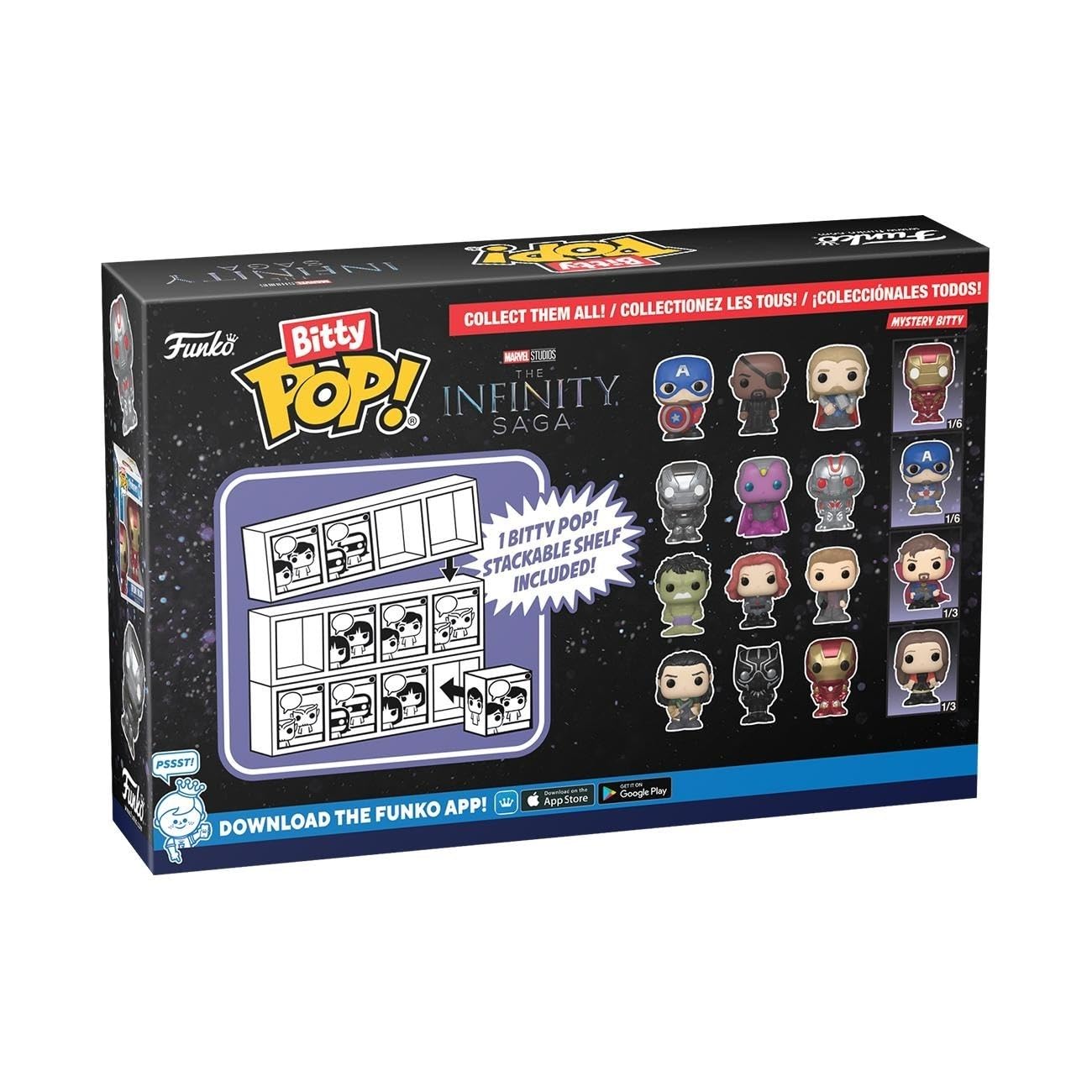 BITTY POP 4PK HULK - FRENCH