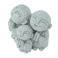 thumbnail image 1 of Buddha Statue Decoration, Cute Buddha Laughing Statute Monk Figurine For Fish  Aquarium Home Garden, 1 of 8