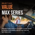 thumbnail image 3 of MAX Advanced Brakes - Brake Kit For 2009-2018 Dodge Ram 2500 / Ram 3500| Carbon Ceramic Brake Pad and Rotor Kit Front and Rear| Daily Driving OE Replacement Brake Rotors, 3 of 9