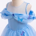 thumbnail image 4 of HAWEE Deluxe Cendrillon Butterfly Déguisement de Princesse pour Filles, 4 of 6