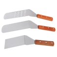thumbnail image 1 of 3 pcs/set Stainless Steel Pizza Shovel Lifter Cutter Grill Turner Baking Spatula Cooking Tools, 1 of 14