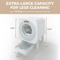 thumbnail image 3 of BeesClover elf-Cleaning Cat Litter Box,Automatic Kitty Litter Box 68L Extra Large Smart Robot Pet Toilet with WiFi App Control and Advanced Odor Elimination for Multiple Cats, 3 of 9