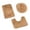 Khaki, variant on 3-Piece Bathroom Carpet Set, Super Soft Non Slip Bathtub Mat, Absorbent Bath Mat for Bathroom, Plush Microfiber Rug Set for Home, Machine Washable Bathroom Floor Mat