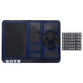 thumbnail image 1 of KAKOWELY Car Phone Holder Multifunctinal Car Instrument Panel Storage Mat Mobile Phone GPS Bracket Non-Slip Mat (Blue)9.69"X7.28"X0.2", 1 of 5