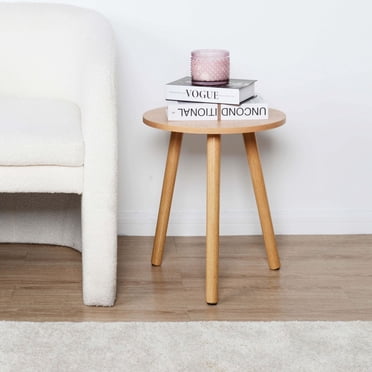 Table d'appoint Anko aspect chêne, Naturel
