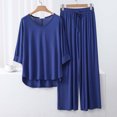 thumbnail image 1 of Weiqiqre Pyjamas pour Femmes Pyjamas Rafraîchissants Ensembles d'Été Assortis Manches Courtes Ensemble de Détente Femmes, 1 of 3