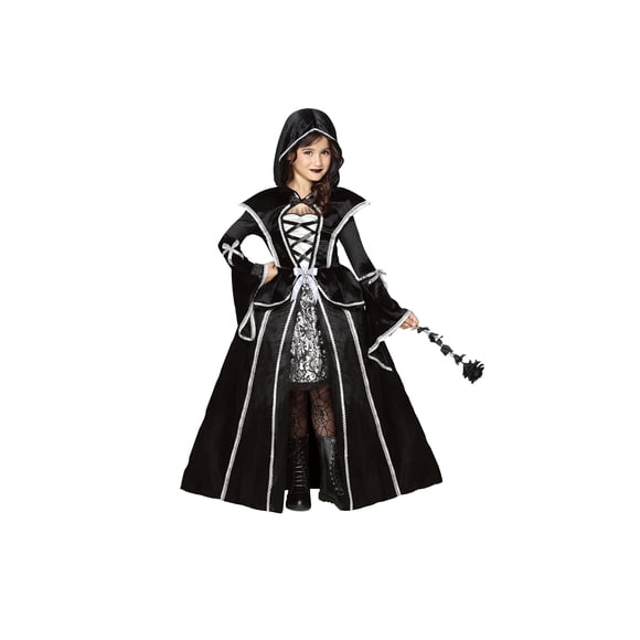 Gothic Enchantress Costume for Girls, Medium Size, Partyholic