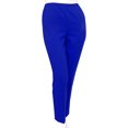 thumbnail image 1 of Silverts Women Two Pocket Plus Size Pant, 40, Cobalt, 1 of 2