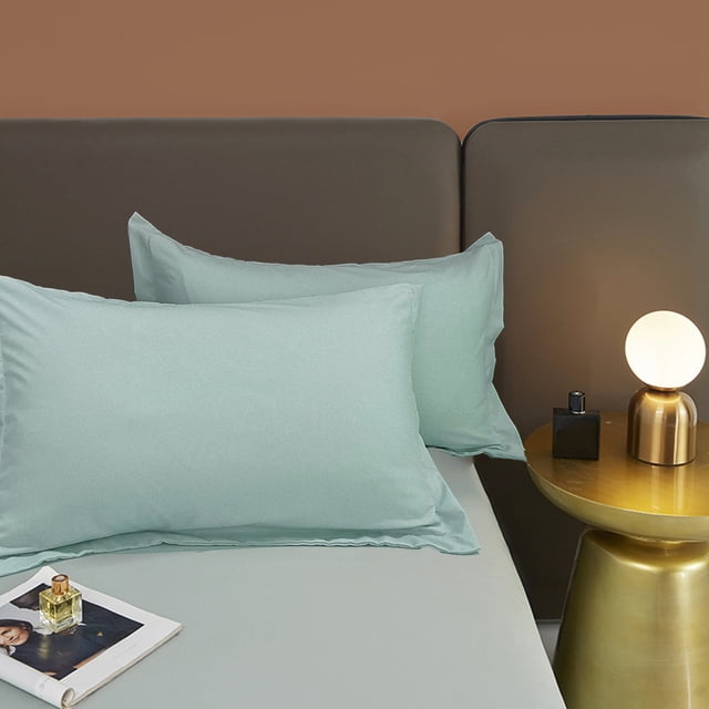 Yhmxh Room Decor-Couch Cover Bedding Comforter Sets Solid Color Pillowcase Polyester Sleep Pillowcase Good For Sleeping Soft And Breathable Sleep Pillowcase 4 Colors 18.90x29.13 Inch