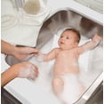 thumbnail image 2 of Jolly Jumper Bathe Eze | Newborn Bath Support Cushion | Soft Slip-Resistant Vinyl-Coated Baby Bather | Lightweight & Travel-Friendly, 2 of 4