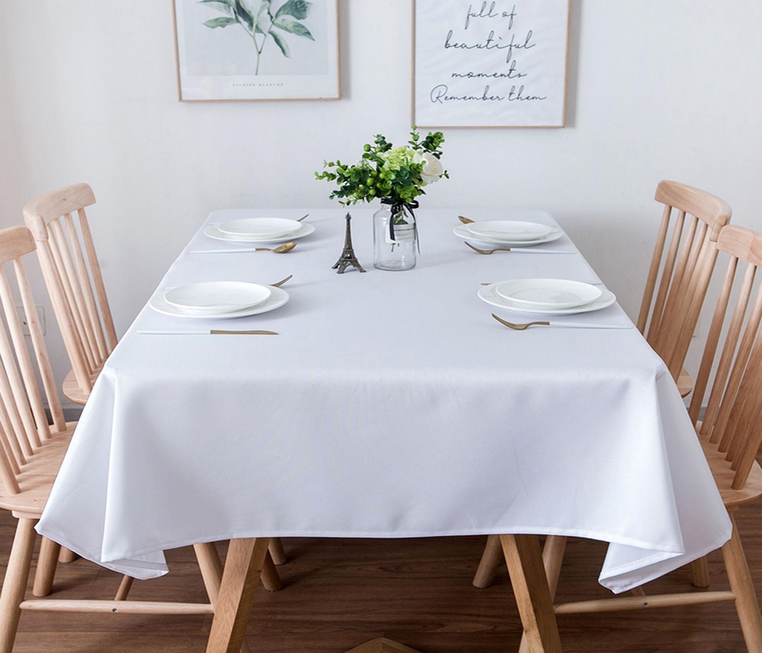 Nappe de table solide 100 % coton Fabstyles Hotel