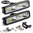 thumbnail image 1 of LED Light Bar LED Work Light Car Bumper Led Light 18W Flood LED Work Light Driving Light Fog Light Off Road LED Light Bar IP67 Waterproof for Motorcycle Tractor Car Trucks ATV SUV, 1 of 11