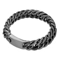 thumbnail image 2 of Bracelet Chaîne Mode Punk Hommes Joncs Ronds Mode Urbaine Bijoux (Or), 2 of 8