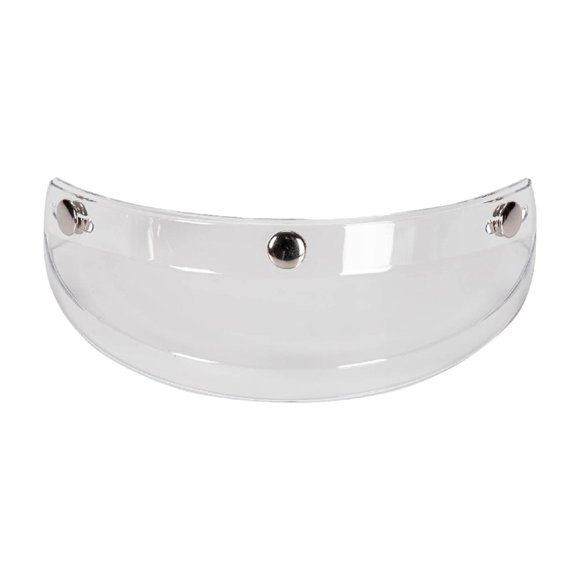 Visor Peak, 3 Snap Retro Protector for s with 3 Buttons ,Replacement ,Easy to Install Transparent