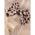 thumbnail image 4 of Faithtur 3Pcs Baby Girl Spring Outfits, Short Sleeve Cold Shoulder Romper + Flare Pants + Headband Set, 4 of 9