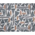 thumbnail image 4 of oneOone Polyester Lycra Fabric Triangle & Line Geometric Print Fabric By The Yard 56 Inch Wide, 4 of 4