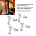 thumbnail image 3 of 4 Pcs Mini Spots Lumineux LED Mini Spots Dimmables USB pour Vitrine Entrée Bijoux Porche, 3 of 7