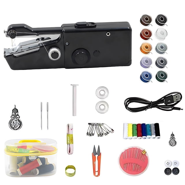 Meitianfacai Handheld Portable Sewing Machine Multi-functional Household Mini Hand Electric Sewing Machine