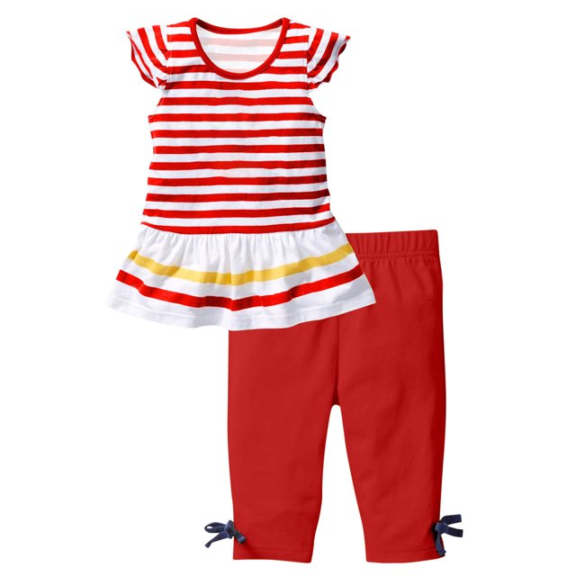 Birdeem Chemises pour Filles Mode Filles Décontracté Manches Courtes Hauts Col Rond Bouton Imprimé Ensembles de Shorts