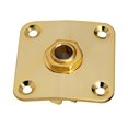 thumbnail image 4 of Milaget Electric Guitar Plates Socket Cover Square for LP Guitar Bass Accs Gold, 4 of 5