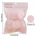thumbnail image 3 of Braveheart Latex Cosmetic Puff Set Women'S Beauty Sponge Blender Wedge Makeup Accessory 20Pcs, Cxt022 & Round, 3 of 9