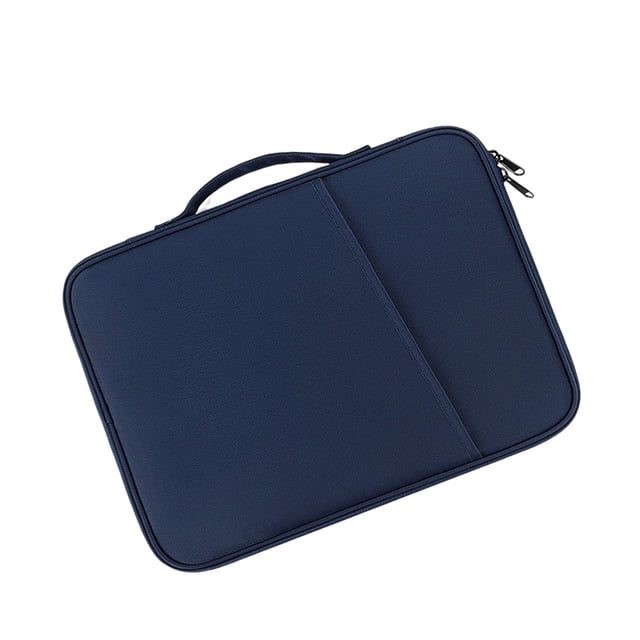 Xingzhi Laptop Sleeve Case Notebook Protective Handbag Zipper Closure Nylon Computer Anti-drop Carrying Bag Shockproof Dark Blue 10.8-11 inch