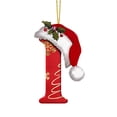 thumbnail image 2 of LSLJS 26 Letters Christmas Tree Decoration Pendant Christmas Tree Ornaments Personalized DIY Christmas Ornaments Christmas Decorations Xmas Tree Hanging Decor, 2 of 5