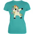 thumbnail image 1 of Dabbing Unicorn Juniors Soft T Shirt, 1 of 1