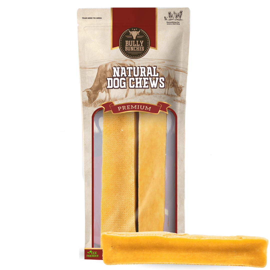 Bully Bunches Large Yak Cheese Himalayan Chews All Natural Dog Treats 2 Pack