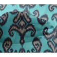 thumbnail image 4 of oneOone Viscose Chiffon Fabric Paisley & Floral Ikat Printed Craft Fabric BTY 42 Inch Wide, 4 of 4