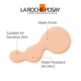 thumbnail image 3 of La Roche-Posay Anthelios Tinted Mineral Sunscreen SPF 50, Matte Face Sunscreen for Sensitive Skin, 50mL, 3 of 9