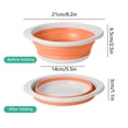 thumbnail image 3 of Collapsibles Wash Basin Portable And Space Saving Multi Function Use Large And High Capacity Student Dormitory Washbasin Back School Supplies, 3 of 6