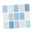 thumbnail image 1 of Abbracc 15 Pieces Scrapbook Paper Aesthetic Textured Paper for Writing Drawing Diary Blue, 1 of 7