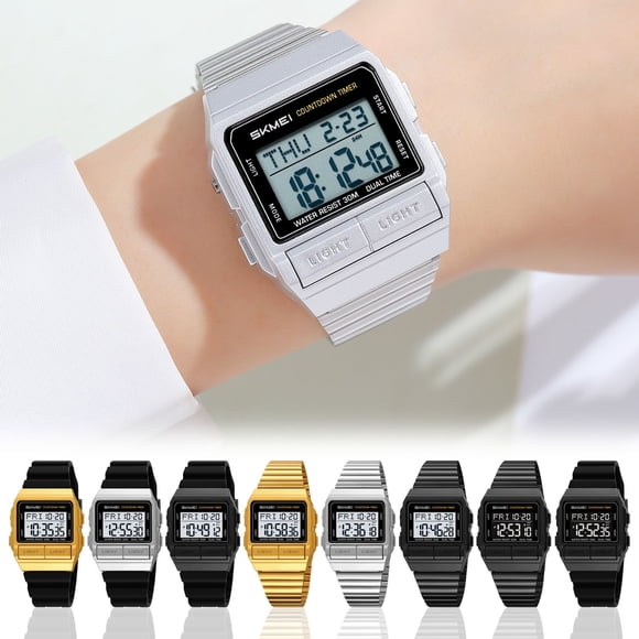 Sentmoon Men's Watches Men Watches Men's Outdoor Sports Digital Watch Waterproof with Luminous Display Suitable for Hiking Camping Running Swimming and Other Sports