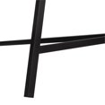 thumbnail image 3 of Scranton & Co 32" L Metal and Laminate Computer Desk in Black, 3 of 11