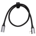 thumbnail image 1 of 90 Degree Type C Extension Cable, HD 4K Type C Extension Cable 100W 5A PD Wear Resistant Gen 2 Flexible  For Tablets For Notebooks 25cm,50cm,1m, 1 of 8