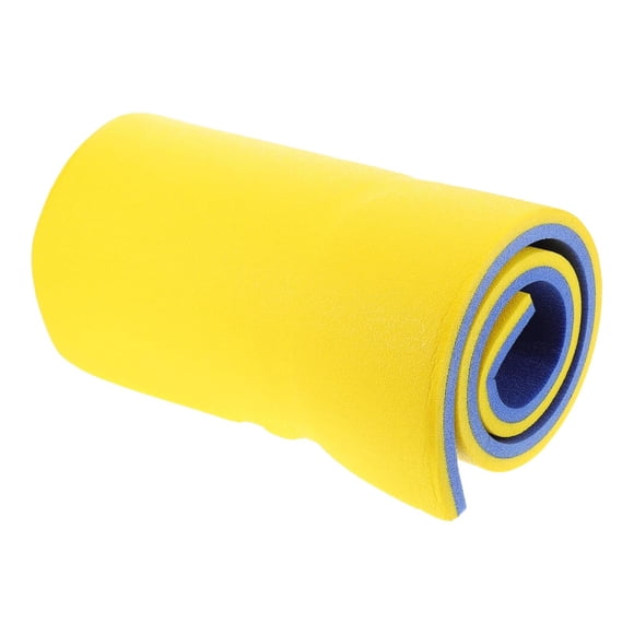 Siruishop Tapis Flottant pour l'Eau, Tapis d'Eau Léger pour Famille, pour Piscine, Bateau, Fête, Jaune Bleu