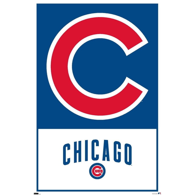MLB Chicago Cubs - Logo 22 Wall Poster, 22.375" x 34"
