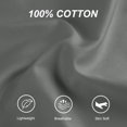 thumbnail image 4 of Unique Bargains Zippered Pillow Cases Breathable Egyptian Cotton, 4 of 9