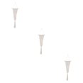 thumbnail image 4 of Thinsony Lightweight And Portable Macrame Planter Wall Hanging Basket Versatile Solution white 22-3 3Set, 4 of 6