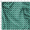 thumbnail image 4 of Soimoi Green Poly Georgette Fabric Diagonal Stripe Print Fabric by Yard 52 Inch Wide, 4 of 5